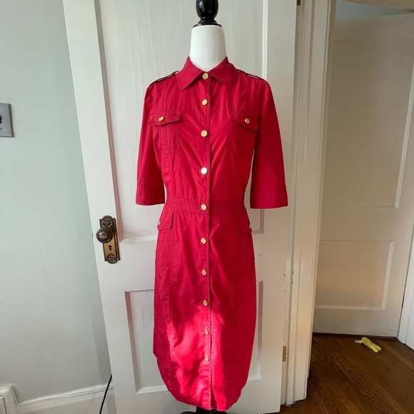 🌸1. Tory Burch size 4 cotton dress - Picture 8 of 10